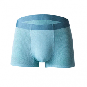 Biancheria intima maschile Boxer cù logo personalizzatu Slip di cotone