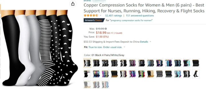 Socks into the United States clothing market consumption first choice (4)
